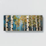 Birch Tree Cubist Birch Scene 93