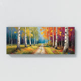 Birch Tree Vibrant Birch Path 55