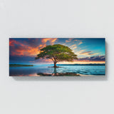 Acacia Tree Reflective Serenity 80