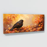 Blackbird Autumns Warm Embrace 7