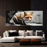 Fox Elegant Monochrome Form 128