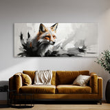 Fox Elegant Monochrome Form 129