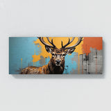 Deer Urban Antlers Graffiti 121