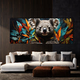 Koala Patterned Silhouette 116