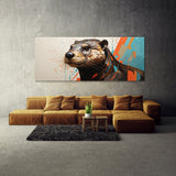 Otter Geometric Art 83