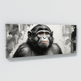 Monkey Textured Monochrome 111