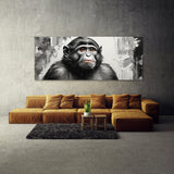 Monkey Textured Monochrome 111