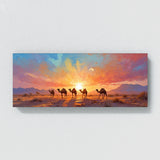 Camel Desert Dawn Emergence 54