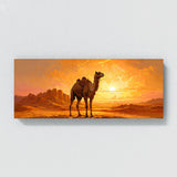 Camel Desert Majesty Sunset 1