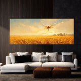 Dragonfly Over Wheat 15