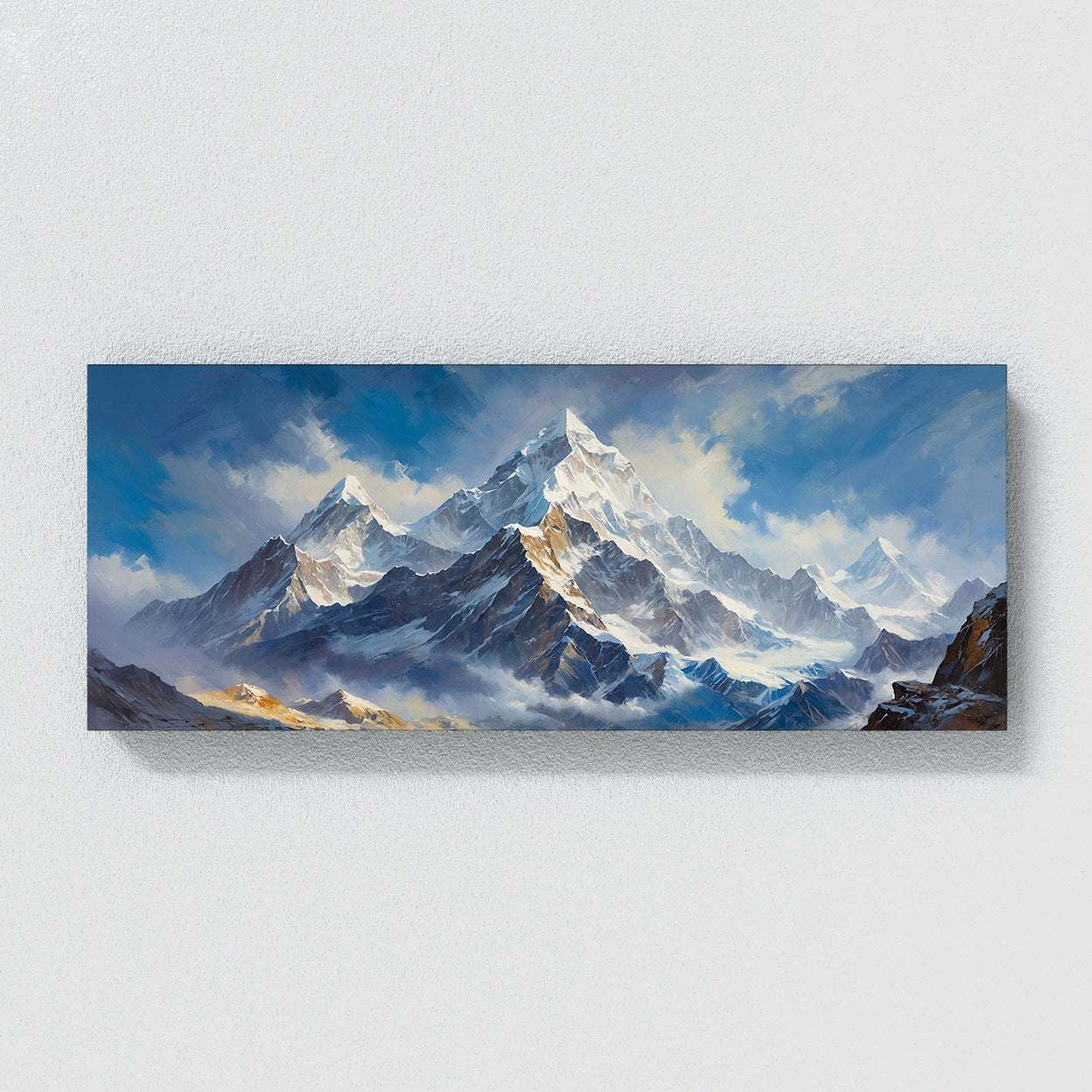 Everest Textured Majesty 49 Canvas Wall Art Print Decor Artwork