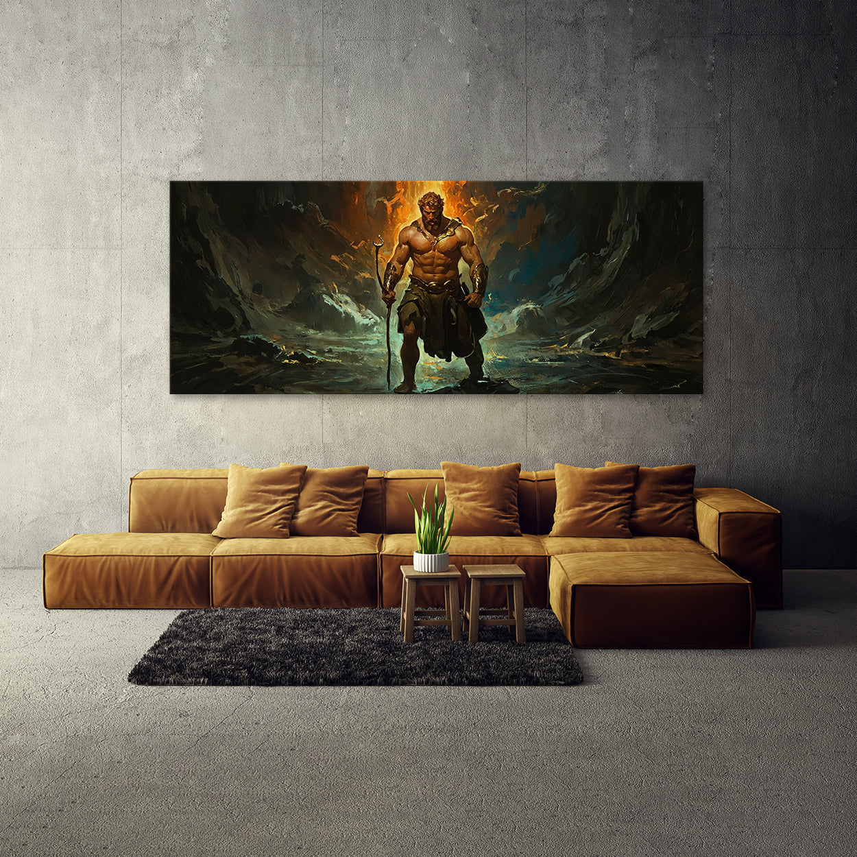 Hercules Moral Crossroads 18 Canvas Wall Art Print Decor Artwork