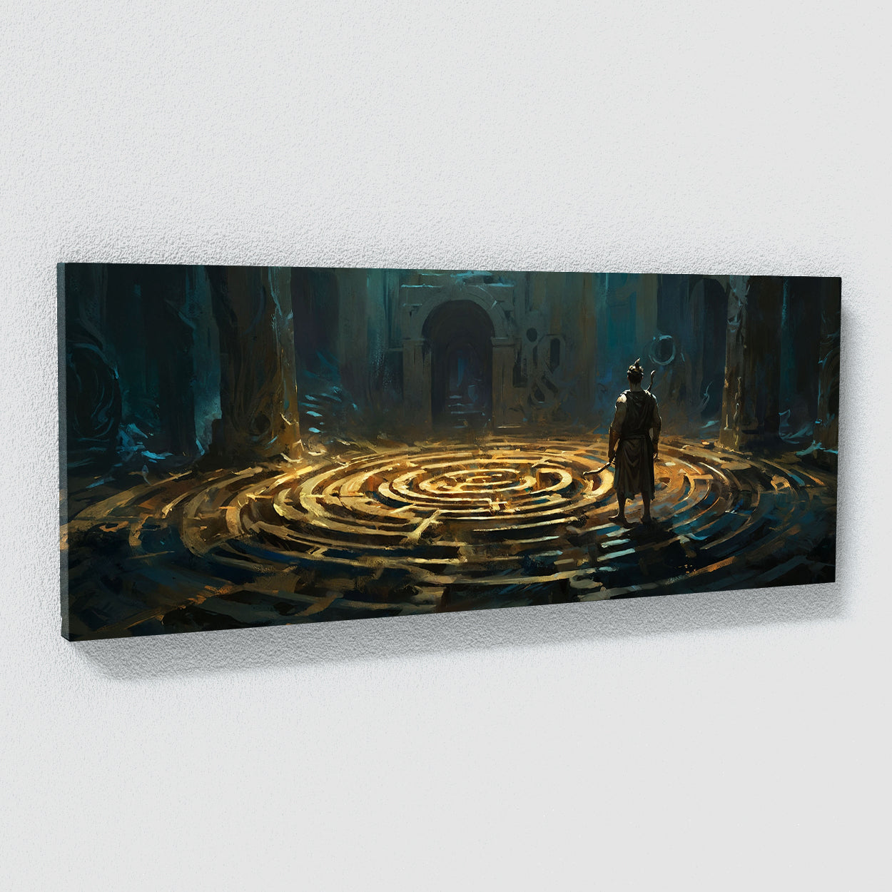 Theseus Heroic Labyrinth 2 Canvas Wall Art Print Decor Artwork Picture ...