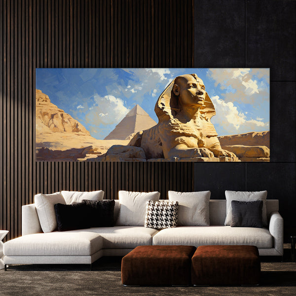 Sphinx Sunlit Textures 59 Canvas Wall Art Print Decor Artwork Picture ...