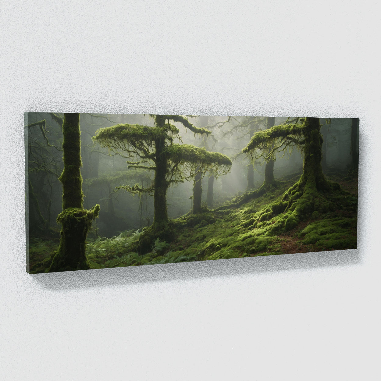 Moss Mossy Canopy 89 Canvas Wall Art Print Decor Artwork Picture