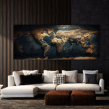 World Map Global Odyssey 63