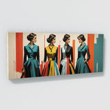 Vintage Retro Chic Silhouettes 90