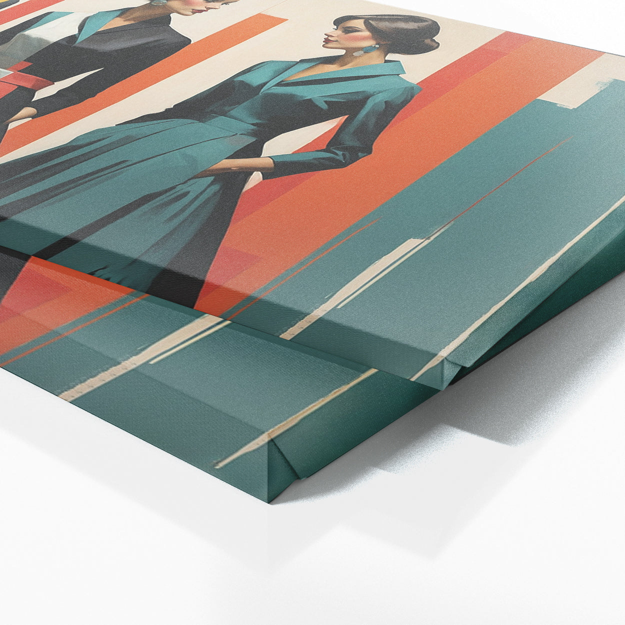 Vintage Retro Chic Silhouettes 90