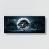 Tree Surreal Moonlit Silhouettes 185