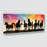 Equine Galloping Shadows 91