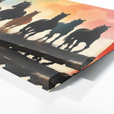 Equine Galloping Shadows 91