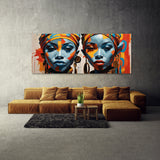 African Vibrant Tribal Elegance 57
