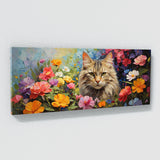 Cat Floral Feline Bliss 48