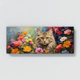 Cat Floral Feline Bliss 48