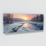 Winter Dawns Icy Reflection 57