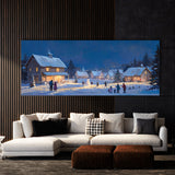 Winter Festive Village Glow 12