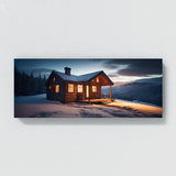 Scandinavian Cabin Glow 72