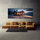 Scandinavian Cabin Glow 72