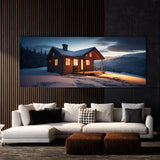 Scandinavian Cabin Glow 72