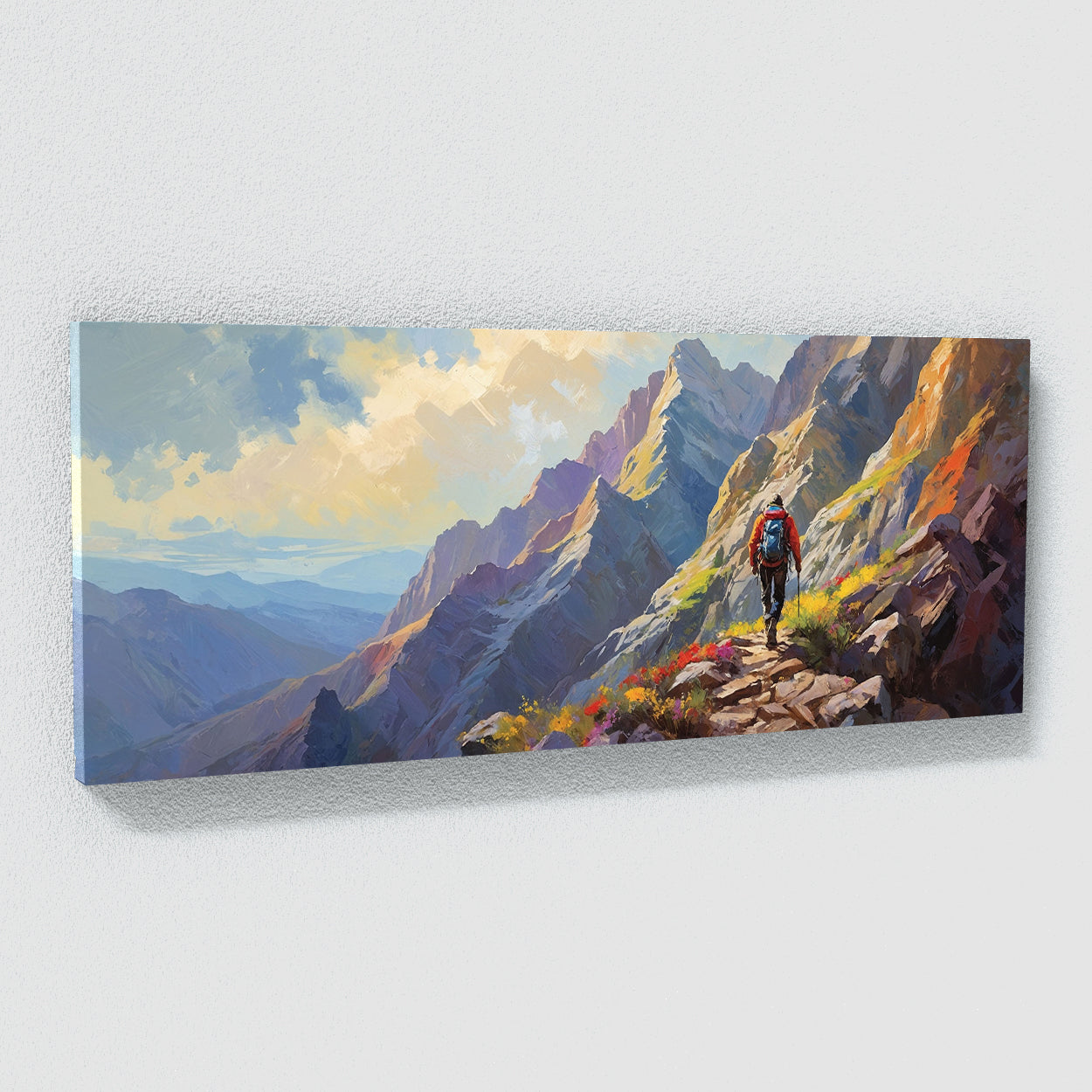 Masculine Majestic Ascent 46 Canvas Wall Art Print Decor Artwork