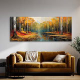 Fall Cubist Autumn Forest 101