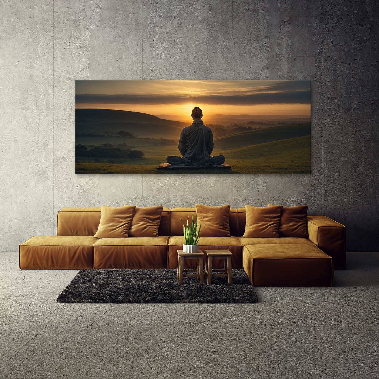 Zen Dawns Tranquility 62 Canvas Wall Art Print Decor Artwork