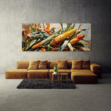 Corn Cubist Stalks 92