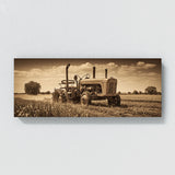 Corn Sepia Cornfield Tractor 57