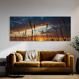 Corn Sunset Silhouette 60