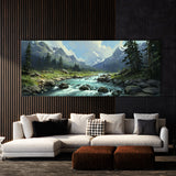 Water Forest Stream Serenity 4