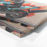 Motorcycle Abstract Moto 129