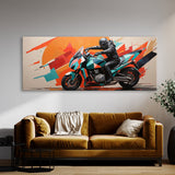 Motorcycle Abstract Moto 129