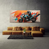 Motorcycle Abstract Moto 129