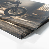 Motorcycle Industrial Silhouette 126