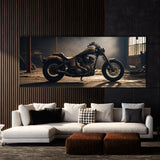 Motorcycle Industrial Silhouette 126