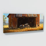 Motorcycle Sunlit Abandonment 56