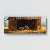 Motorcycle Sunlit Abandonment 56