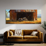 Motorcycle Sunlit Abandonment 56