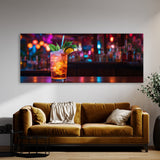 Cocktails Neon Tropical Night 67