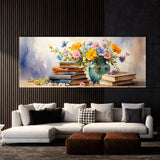 Books Floral Literary Harmony 28